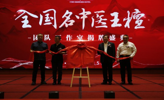 2024年6月15日，王檀中醫(yī)團(tuán)隊(duì)工作室在酒店公司舉辦揭牌儀式_副本.jpg